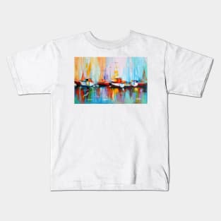 Boats Kids T-Shirt